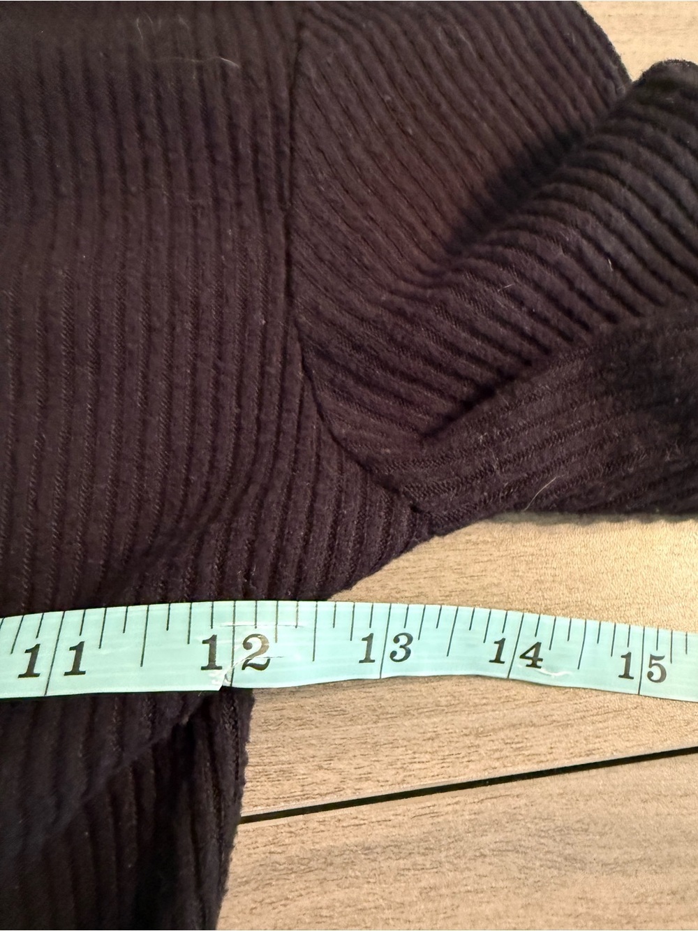 Heart Hips Black Ribbed Mini Dress - Picture 5 of 6